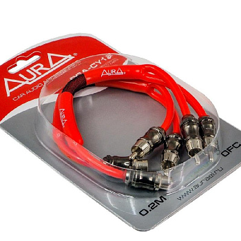 Aura RCA-CY12MKII RCA Y-коннектор (1/2)